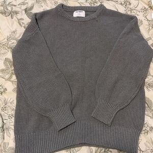 Old Navy Charcoal Crewneck Sweater